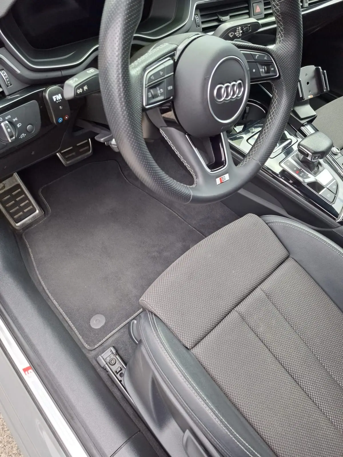 Audi A6 interieur na reiniging