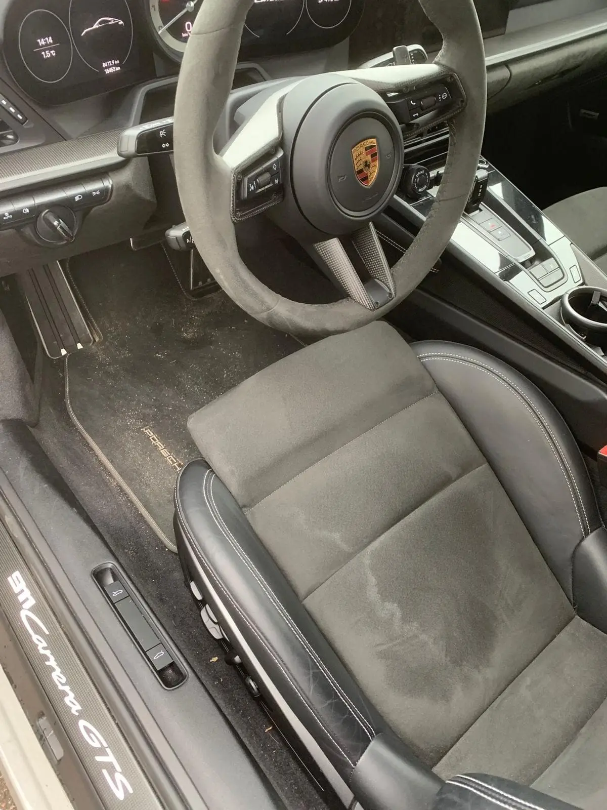 Auto-interieur voor reiniging