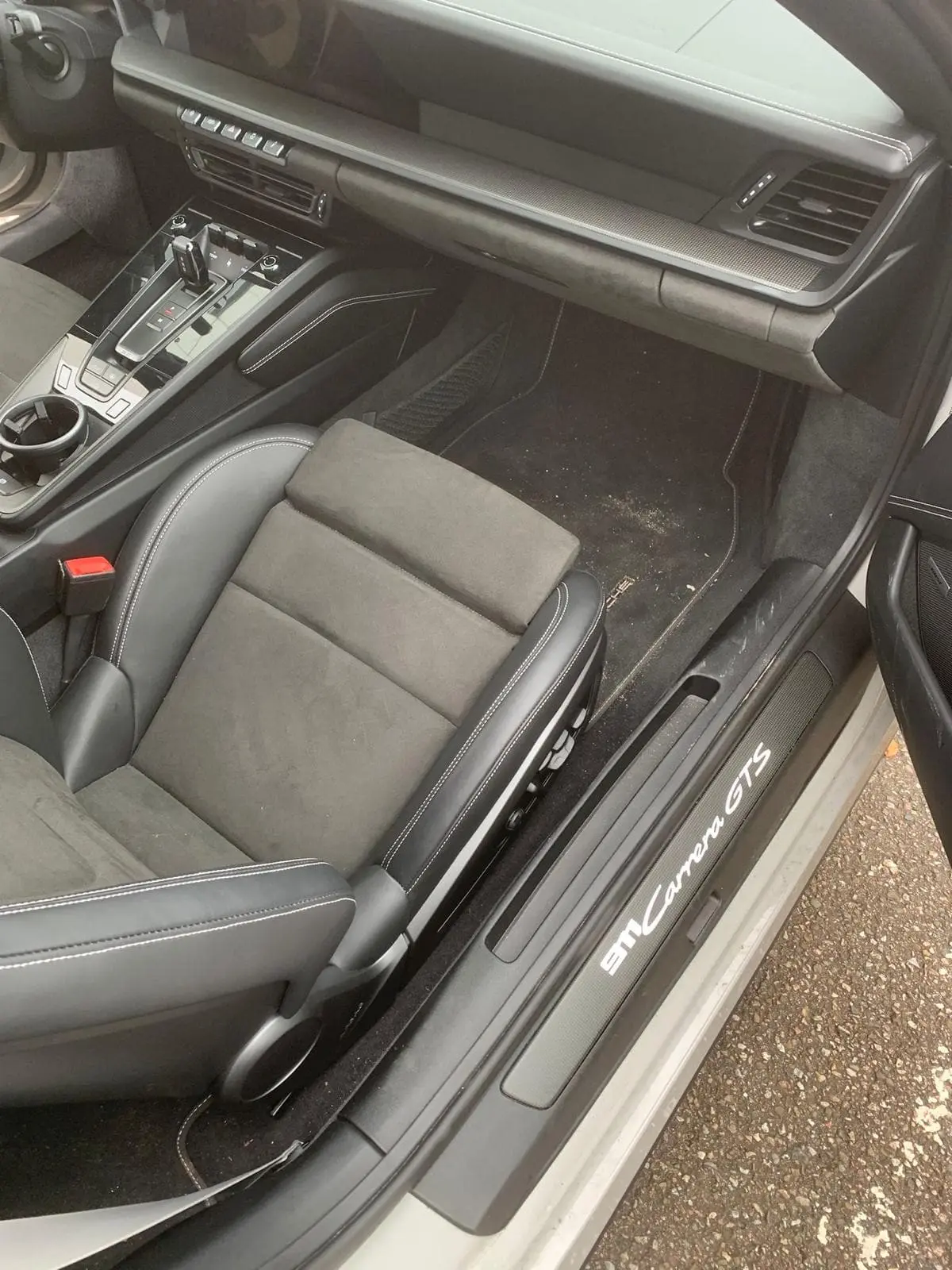 Auto-interieur voor reiniging
